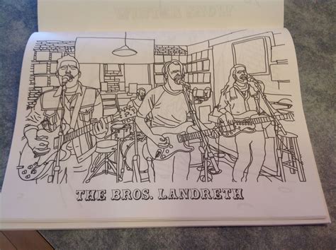 Winnipeg Colouring Book Featuring The Bros Landreth Give It Some