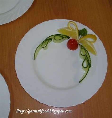 Fruit Carving Arrangements And Food Garnishes Plate Food