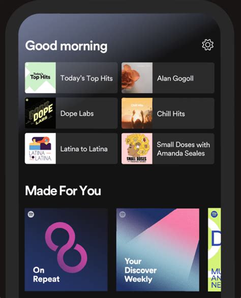 Spotify Rolls Out A More Personalized Home Screen To Users Worldwide