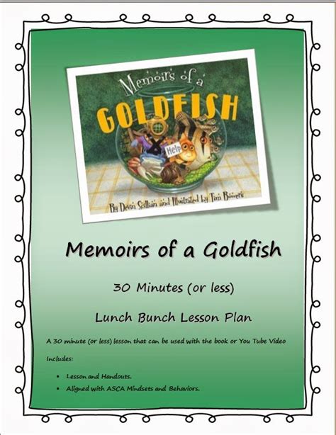 Memoirs Of A Goldfish Lunch Bunch Lesson The Middle