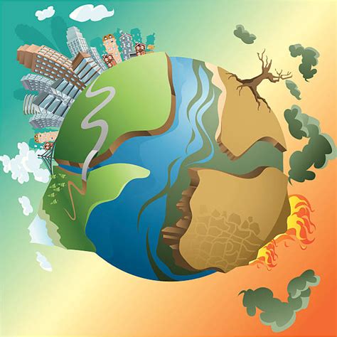 Best Burning Planet Earth Illustrations Royalty Free Vector Graphics