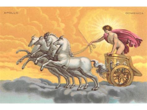 Apollo Greek God Chariot Apollo
