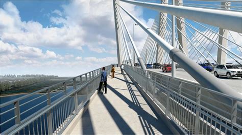 New 15 Billion Goethals Bridge Will Provide Pedestrian