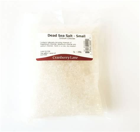 Dead Sea Salt Inci Name