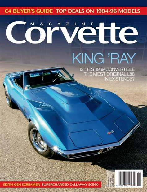 Corvette Magazine Back Issues Year 2019 Archive
