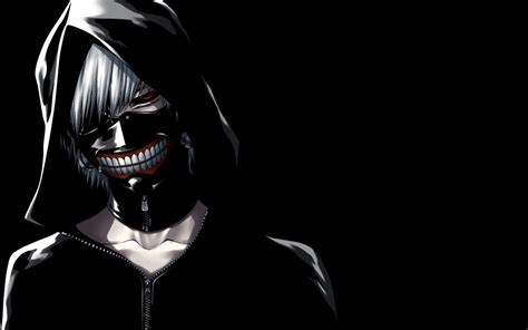 Black And White Mask Anime Wallpapers Top Free Black And White Mask
