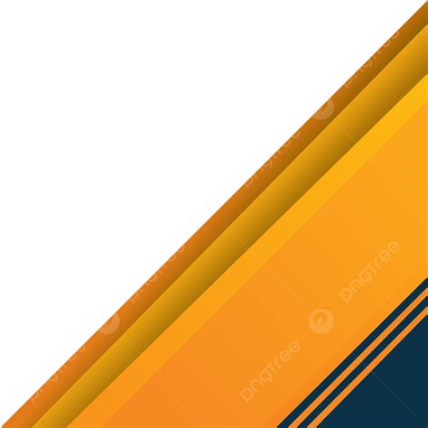 Orange Wavy Shapes On Transparent Background Curved Free Vector And Png