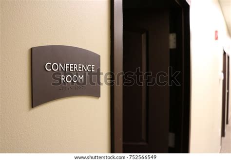 Conference Room Sign Stock Photo Edit Now 752566549