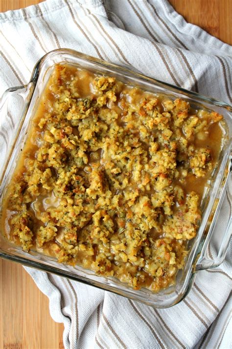 Stir in cooked rice mixture. Chicken and Stuffing Casserole - Foody Schmoody Blog ...