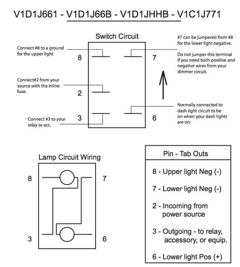 Lighted Rocker Switch Wiring Diagram V Lighted Rocker Switch Wiring Diagram American Flyer