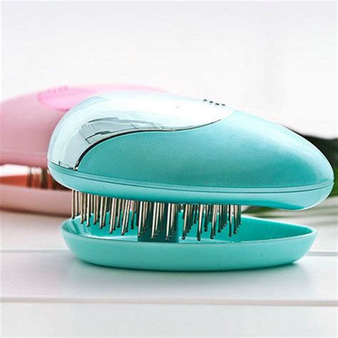 Electric Hair Ionic Comb Portable Massage Hair Comb Anti Static Hair Straightener Beauty Hair