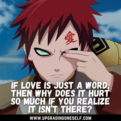Top 15 Mind Blowing Quotes From Gaara Of Naruto Series
