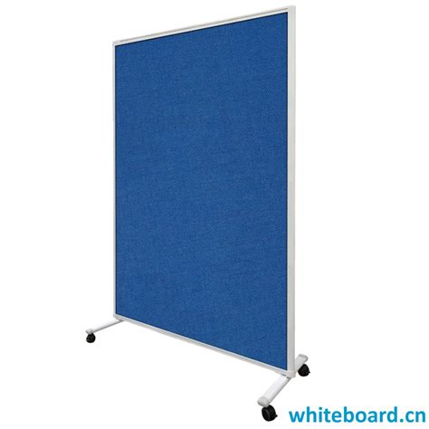Free Standing Double Sided Message Fabric Pin Board Whiteboard Flip