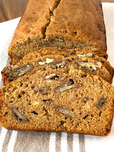 Easy Banana Nut Bread With Pecans Healthy With A Chance Of Sprinkles