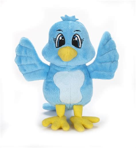 Custom Plush Toy Blue Bird Custombluebird Curto Toy