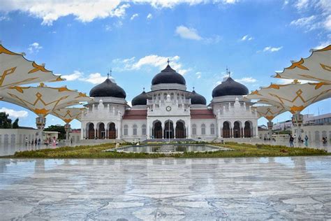 Baiturrahman Grand Mosque Kota Banda Aceh Indonesia Aceh Mosque