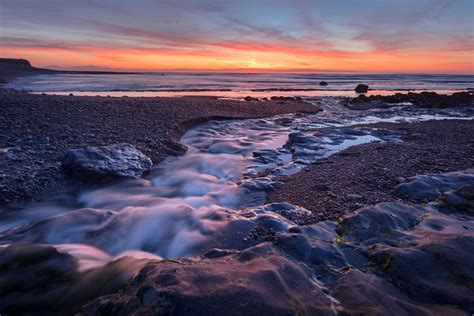 Photo Prints Wall Art Coastal Sunset Over Sligo Bay Enniscrone County Sligo Ireland