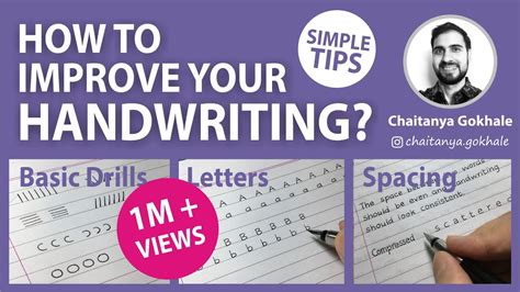 How To Improve Your Handwriting Easy Fast And Practical Tips Youtube