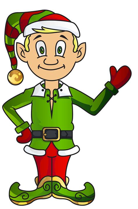 Christmas Elf Santa Claus Clip Art Summer Elf Cliparts Png Download 42576437 Free