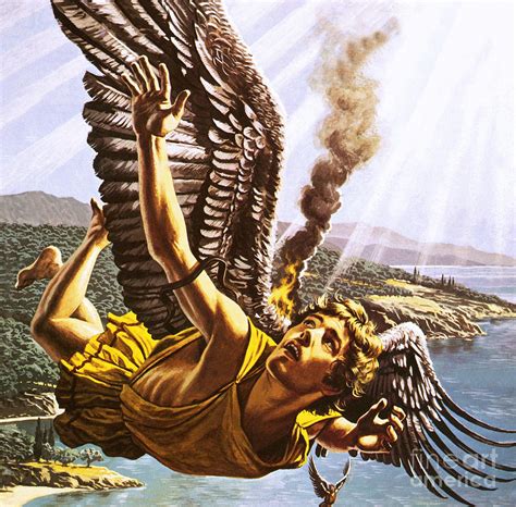 Icarus Painting By Roger Payne Fine Art America