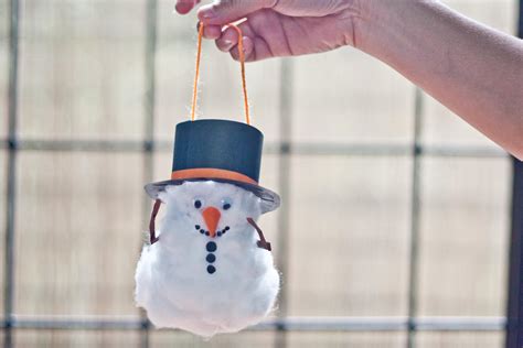 How To Make A Snowman Out Of A Toilet Paper Roll With Pictures