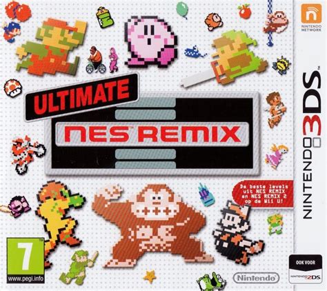 Ultimate Nes Remix 2014 Nintendo 3ds Box Cover Art Mobygames