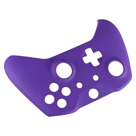 Extremerate Soft Touch Grip Purple Front Housing Shell Faceplate For