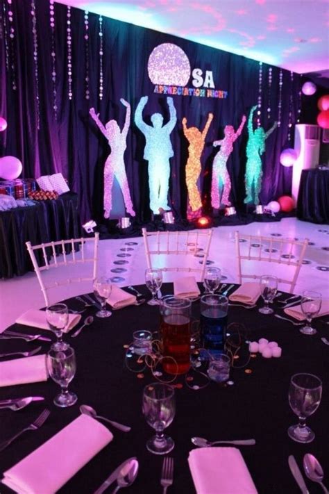 38 Examples Of Disco Theme Party Decorations Disco Theme Parties