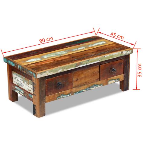 Threshold coffee table *see offer details. Convenience Boutique / Living Room Coffee Table with Drawers - Reclaimed Wood