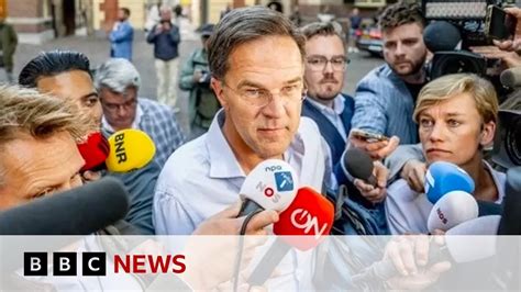 dutch coalition government collapses in migration row bbc news youtube