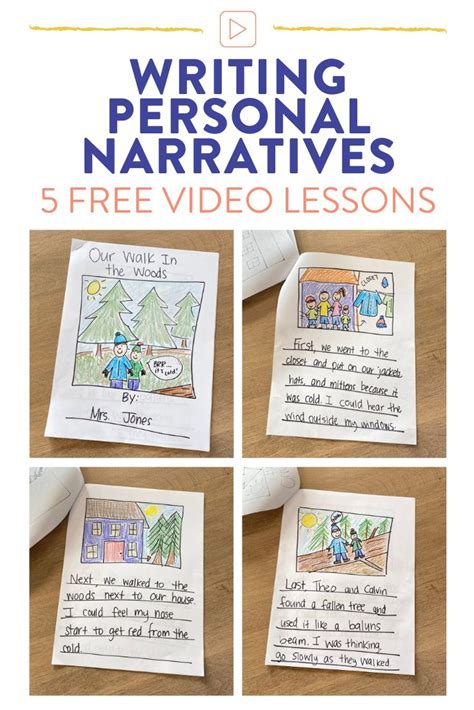 Writing Personal Narratives In 1st Grade A Week Of Lessons Susan Jones Teaching Personal