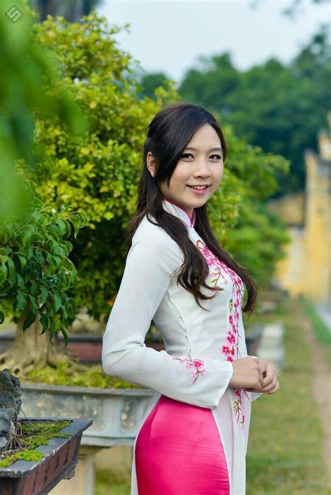 Áo Dài Việt Nam Vietnam Dress Vietnam Girl Vietnamese Traditional Dress Traditional Dresses