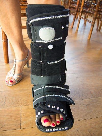 Ankle Cast Leg Cast Walking Cast Boot Walking Boots Decorated