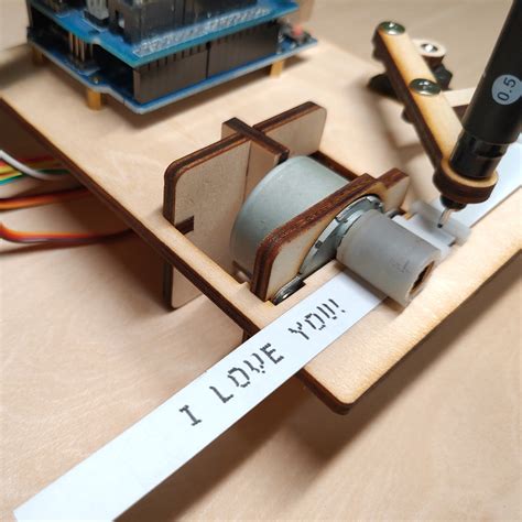 Mini Telegraph Open Source Telegraph Maker Diy Robotic Arm Writing