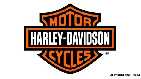 Harley Davidson Font Download All Your Fonts
