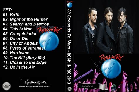 30 Seconds To Mars Rock In Rio 2013 Dvd The World S Largest Site For Rare Rock Dvds