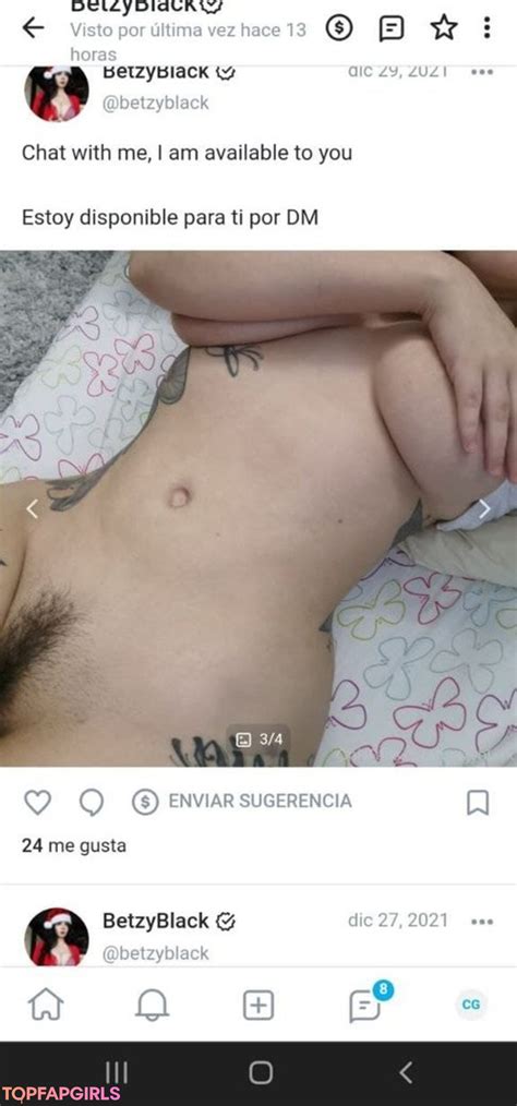 Betzy Black Nude OnlyFans Leaked Photo TopFapGirls