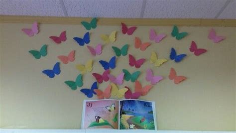 Butterflies And Books Decor Display Classroom Decor Art Display