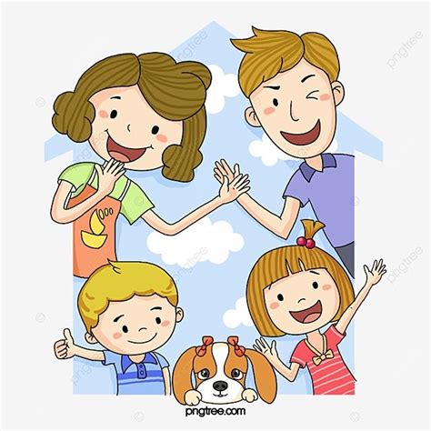 Si los derechos de autor de cualquier imagen png le pertenecen, ¡contáctenos y lo eliminaremos! La Familia De Dibujos Animados, Feliz, Cartoon, Familia PNG y Vector para Descargar Gratis | Pngtree