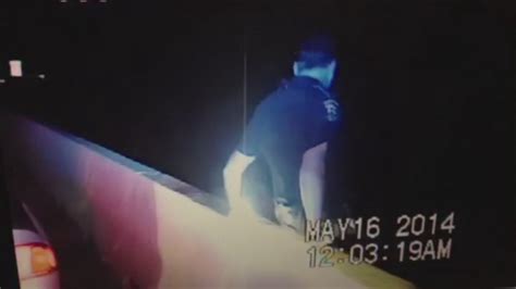 Dash Cam Video Shows Moment Missouri City Police Officer Forced To Jump
