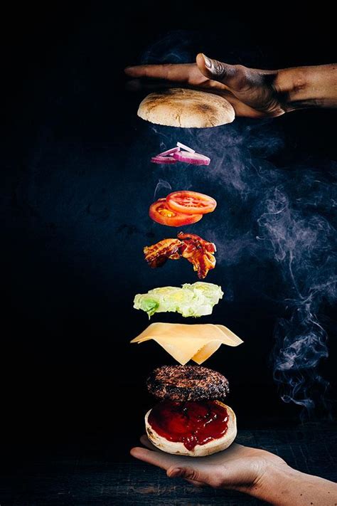 Burger Food Photography Tricks Draw Vip