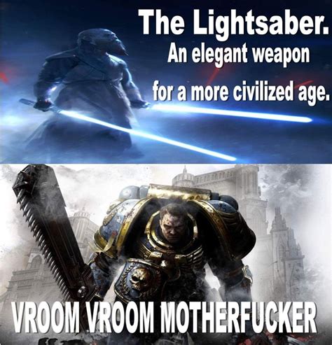 Hah Well He Did Say Civilized Warhammer 40k Memes Warhammer 40k