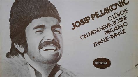 Josip Pejaković On meni nema Bosne vinyl rip YouTube