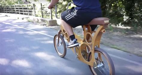 Hoopy Is A Wooden Bicycle You Can Build At Home Autoevolution