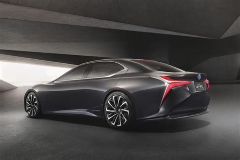 sexy lexus lf fc concept previews ls flagship with fuel cell tech autoevolution