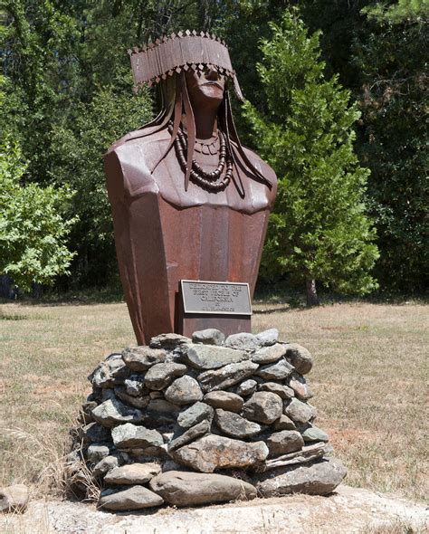 Miwok Cultural Statue Indian Grinding Rock State Park Is A Flickr