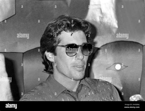 American Actor Richard Gere Is Shown During A News Conference At The