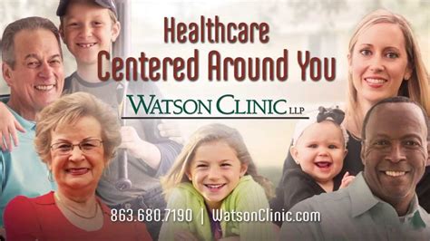 Watson Clinic Healthcare Centered Around You Youtube