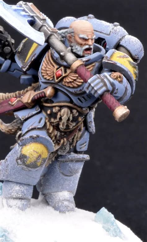 How To Paint Space Wolves Armour Tutorial 2019 Fauxhammer