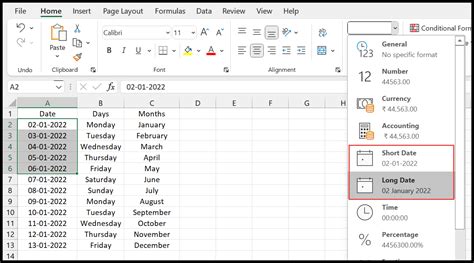 Change Current Date Format In Excel Printable Templates Free